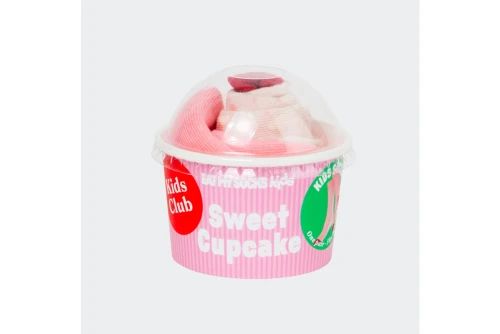 Eat My Socks Sweet Cupcake Κάλτσες Ψηλές 1 Ζευγάρι (EMSKIDCUS)