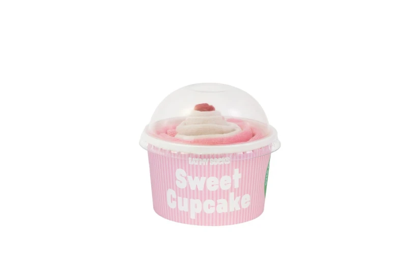 Eat My Socks Unisex Strawberry Cupcake Ψηλές Κάλτσες 1 Ζευγάρι