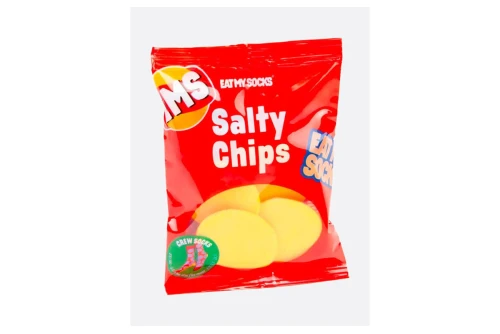 Eat My Socks Salty Chips Κάλτσες Ψηλές 1 Ζευγάρι (EMSNOCCHIPR)