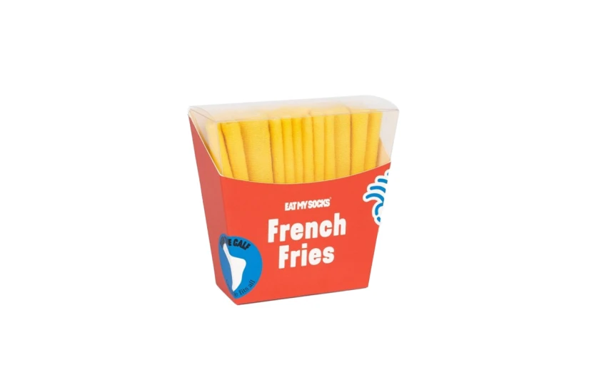 Eat My Socks French Fries Unisex Ψηλές Κάλτσες 1 Ζευγάρι