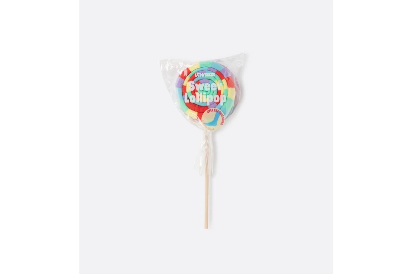 Eat My Socks Sweet Lollipop Unisex Κάλτσες πάνω από τη Γάμπα Πολύχρωμες 1 Ζευγάρι