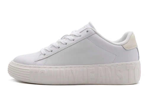 Tommy Jeans Tjw New Cupsole Leather Lc Sneakers (EN0EN02212 YBL)