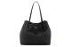 Guess Victtoria Logo 2 In 1 Γυναικεία Τσάντα Tote Μαύρη