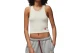 Jordan x Teyana Taylor Γυναικείο Αμάνικo Crop Top Εκρού