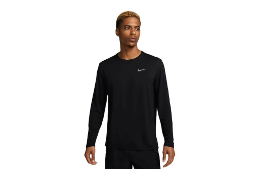 Nike Miler Dri-Fit Uv Μπλούζα Με Λαιμόκοψη Ανδρική (FB7070 010)