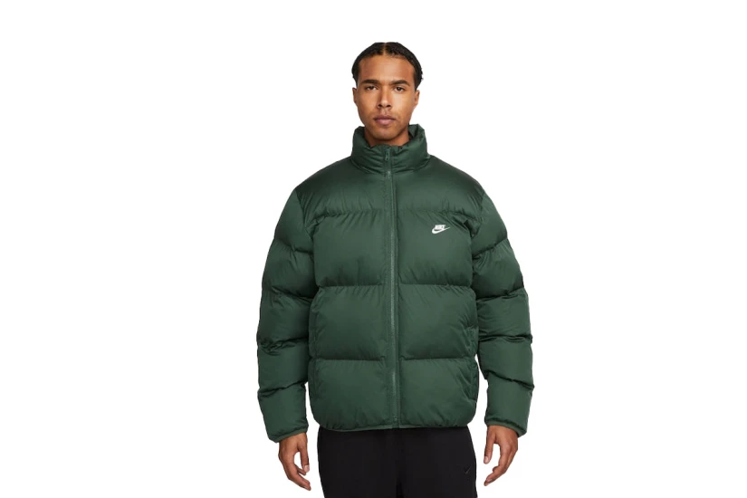 Nike Sportswear Club Ανδρικό Puffer Μπουφάν Κυπαρισσί