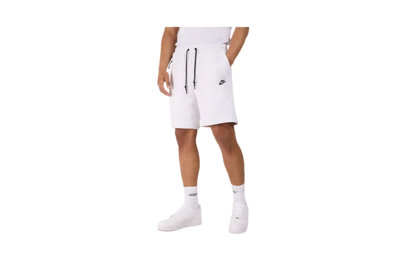 Nike Sportswear Tech Fleece Ανδρική Αθλητική Βερμούδα Λευκή