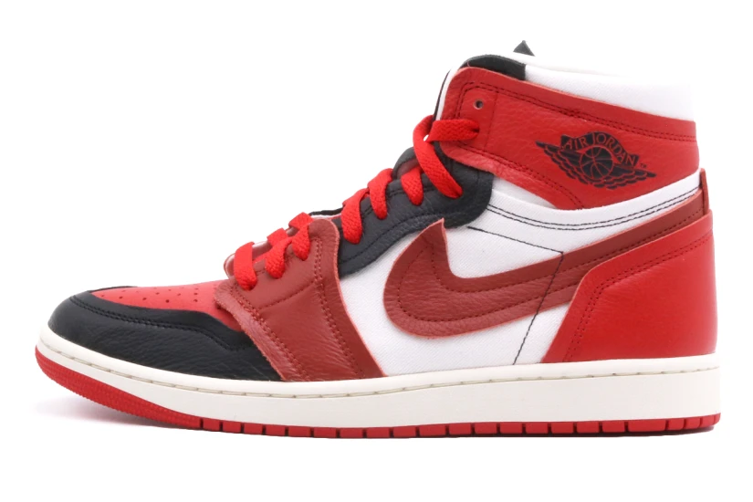 Jordan Air 1 Method of Make Sneakers Κόκκινα, Λευκά, Μαύρα