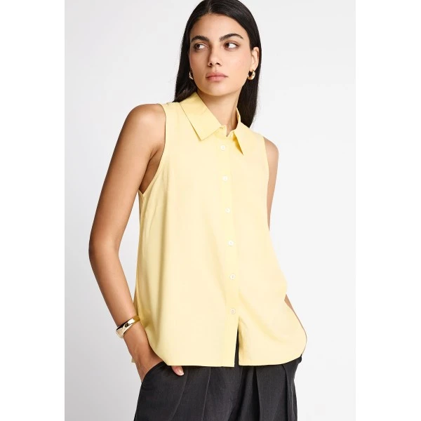 Funky Buddha Viscose Πουκάμισο Αμάνικο Γυναικείο (FBL013-101-05-LEMONADE)