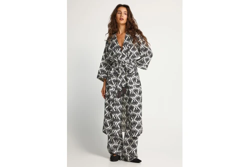 Funky Buddha Κιμονό Γυναικείο (FBL013-102-01-BLACK)