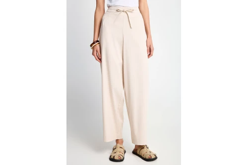 Funky Buddha Παντελόνι Casual Γυναικείο (FBL013-102-02-CLOUD-CREAM)