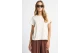 Funky Buddha The Basics Collection Γυναικείο Κοντομάνικο T-Shirt Εκρού