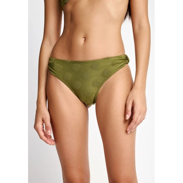 Funky Buddha Towel Pattern Μαγιό Σλιπ Γυναικείο (FBL013-103-16B-OLIVE)