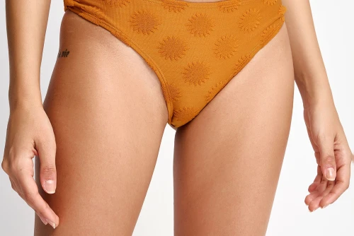 Funky Buddha Towel Pattern Μαγιό Σλιπ Γυναικείο (FBL013-103-16B-SPICY-PUMPKIN)