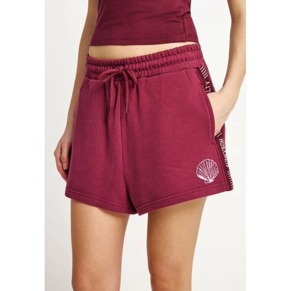 Funky Buddha Loose Σορτς Αθλητικό Γυναικείο (FBL013-105-03-BURGUNDY)