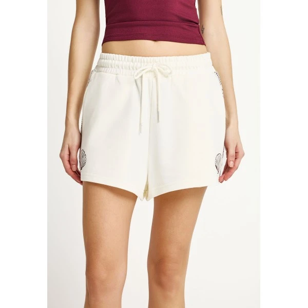 Funky Buddha Loose Σορτς Αθλητικό Γυναικείο (FBL013-105-03-OFF-WHITE)