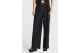 Funky Buddha Casual Wide Leg Γυναικεία Παντελόνα Μαύρη