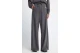 Funky Buddha Flare Fit Γυναικείο Παντελόνι Φόρμας Ανθρακί
