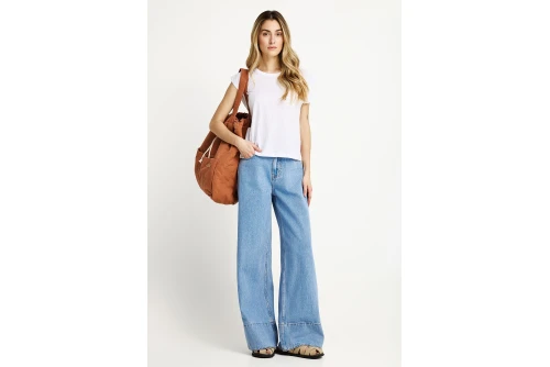 Funky Buddha Cotton Τσάντα Πλάτης Casual (FBL013-114-10-MOCHA-MOUSSE)