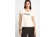 Funky Buddha Organic Cotton Printed Γυναικείο Κοντομάνικο T-Shirt Εκρού