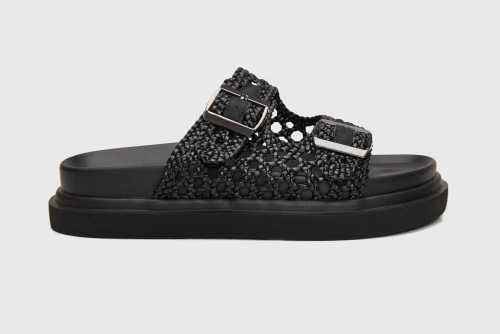 Funky Buddha Σανδάλια (FBL013-128-08-BLACK)