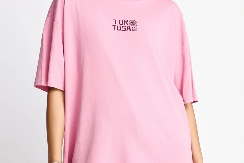 Funky Buddha Print On The Back T-Shirt Γυναικείο (FBL013-141-04-CASHMERE-ROSE)
