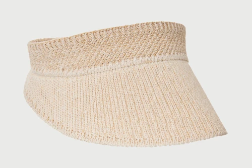 Funky Buddha Raffia-Style Καπέλο Visor (FBL013-151-10-OFF-WHITE)