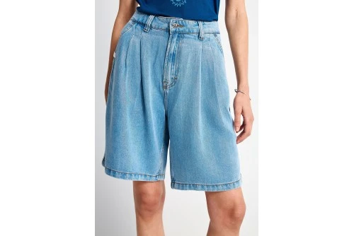 Funky Buddha Σορτς Τζιν Γυναικείο (FBL013-162-03-LT-BLUE)