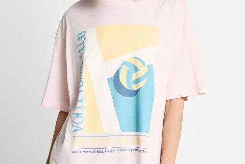 Funky Buddha Print T-Shirt Γυναικείο (FBL013-162-04-ROSE-WATER)