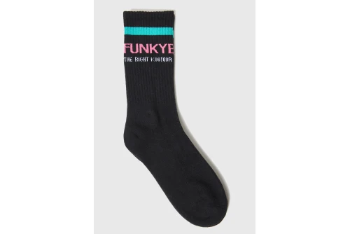 Funky Buddha Κάλτσες Ψηλές 1 Ζευγάρι (FBL013-425-10-POOL-GREEN)