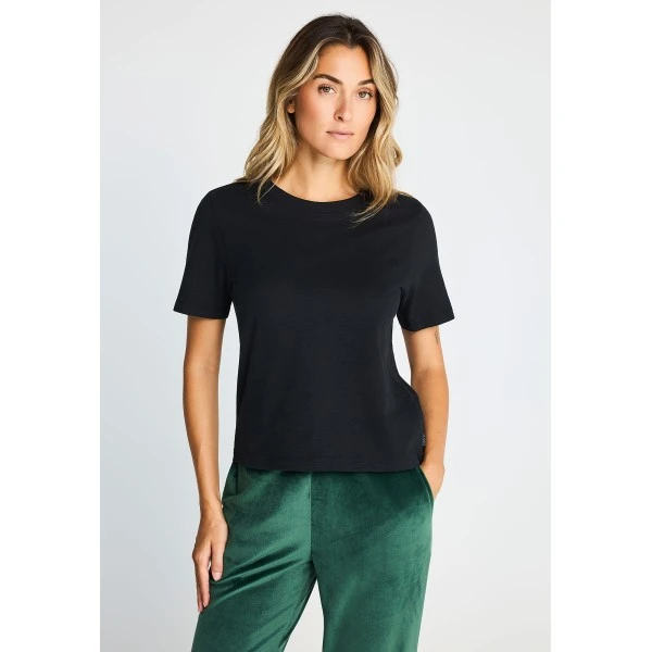 Funky Buddha Basic T-Shirt Γυναικείο (FBL014-100-04-BLACK)