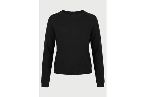 Funky Buddha Μπλούζα Πλεκτή Γυναικεία (FBL014-100-09-BLACK)