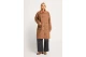 Funky Buddha Teddy Παλτό Sherpa Γυναικείο (FBL014-124-01-CAMEL)