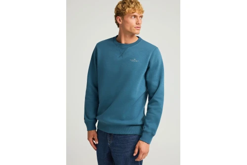 Funky Buddha The Essentials Μπλούζα Με Λαιμόκοψη Ανδρική (FBM012-003-06-INDIAN-TEAL)