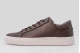Funky Buddha Ανδρικά Δερμάτινα Sneakers Καφέ, Λευκά
