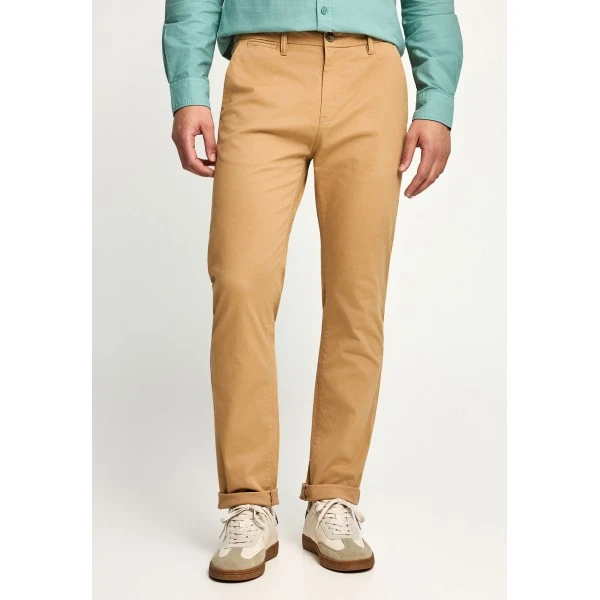 Funky Buddha The Essentials Παντελόνι Chino Ανδρικό (FBM013-001-02-BEIGE)