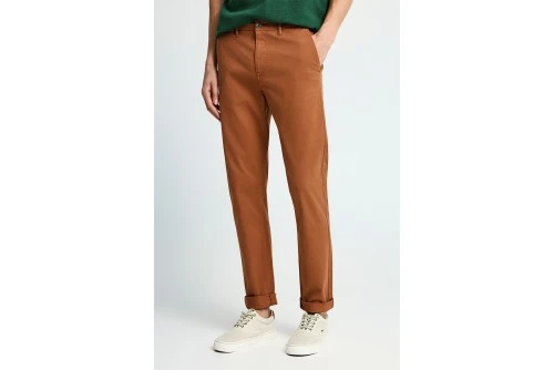 Funky Buddha The Essentials Παντελόνι Chino Ανδρικό (FBM013-001-02-CAPPUCCINO)