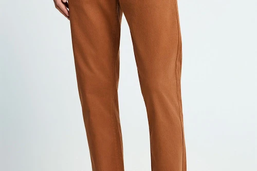 Funky Buddha The Essentials Παντελόνι Chino Ανδρικό (FBM013-001-02-CAPPUCCINO)