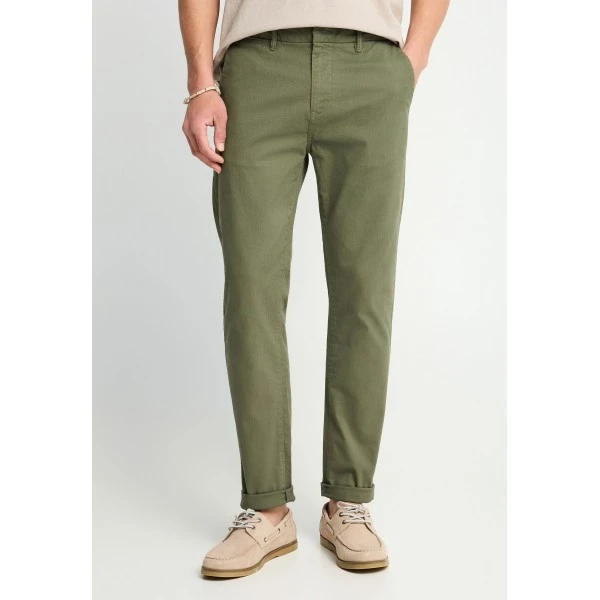 Funky Buddha The Essentials Παντελόνι Chino Ανδρικό (FBM013-001-02-DEEP-FOREST)