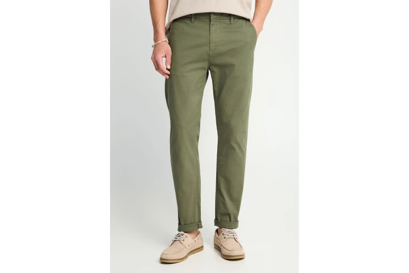 Funky Buddha The Essentials Ανδρικό Παντελόνι Chino Χακί