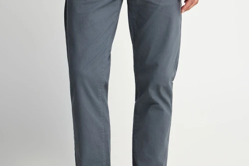 Funky Buddha The Essentials Παντελόνι Chino Ανδρικό (FBM013-001-02-DUSTY-BLUE)