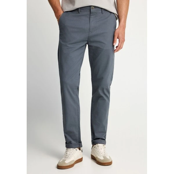 Funky Buddha The Essentials Παντελόνι Chino Ανδρικό (FBM013-001-02-DUSTY-BLUE)