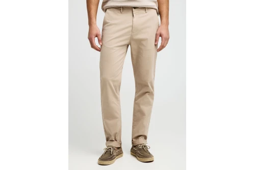 Funky Buddha The Essentials Παντελόνι Chino Ανδρικό (FBM013-001-02-GREIGE)