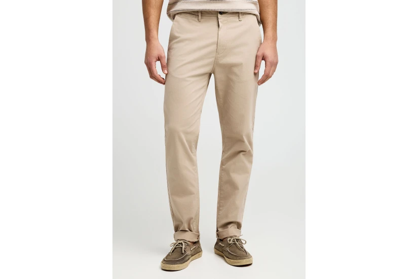Funky Buddha The Essentials Ανδρικό Παντελόνι Chino Εκρού