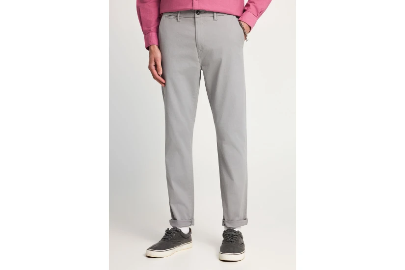 Funky Buddha The Essentials Ανδρικό Παντελόνι Chino Γκρι
