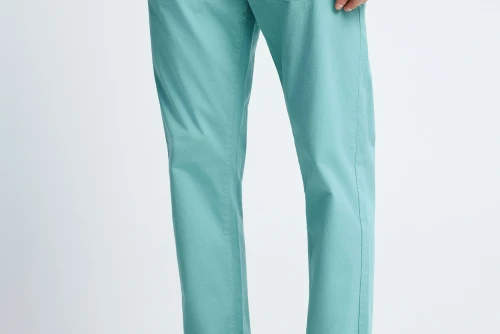 Funky Buddha The Essentials Παντελόνι Chino Ανδρικό (FBM013-001-02-MINERAL-BLUE)