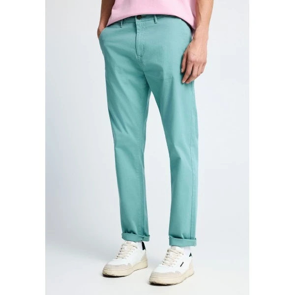 Funky Buddha The Essentials Παντελόνι Chino Ανδρικό (FBM013-001-02-MINERAL-BLUE)