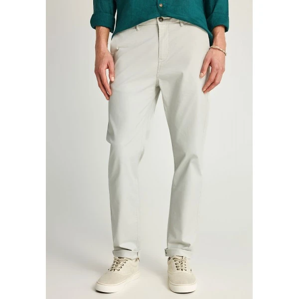 Funky Buddha The Essentials Παντελόνι Chino Ανδρικό (FBM013-001-02-MIST)