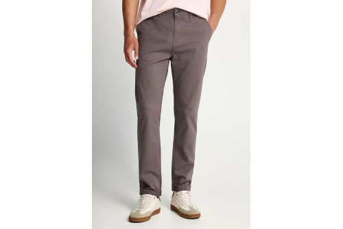 Funky Buddha The Essentials Παντελόνι Chino Ανδρικό (FBM013-001-02-MOON-MIST)