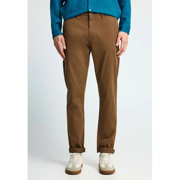 Funky Buddha The Essentials Παντελόνι Chino Ανδρικό (FBM013-001-02-WOOD)